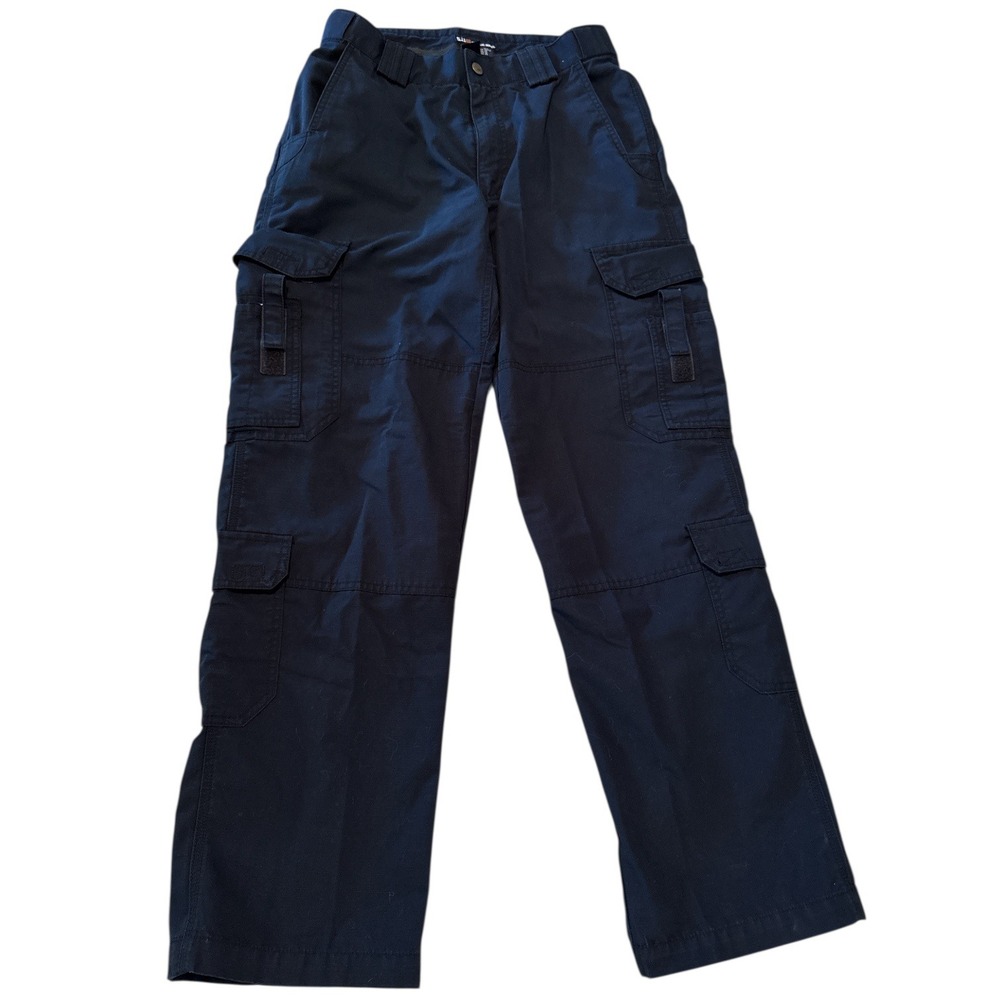 5.11 Tactical Series Mens Navy Blue Cargo Pants‎ Work Trousers 30x32 Utility